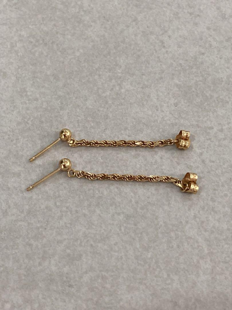 AHKAHアーカー フレンチロープピアス（チェーンピアス | AHKAH