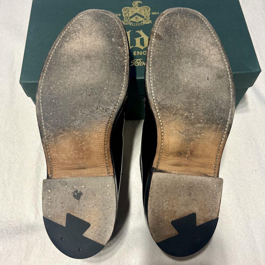 Alden 990 コードバン No.8 バーガンディー