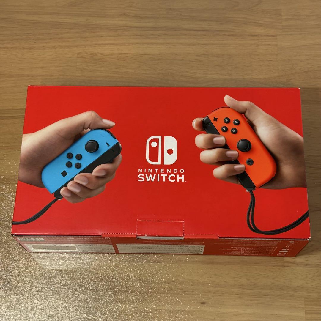 6-156 Switch 本体 バッテリー強化版 箱付き - メルカリ