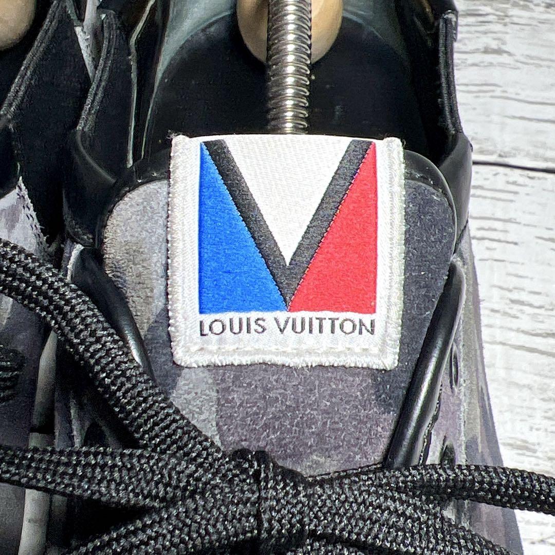 ルイヴィトン LOUIS VUITTONレースアップスニーカー迷彩ローカット27