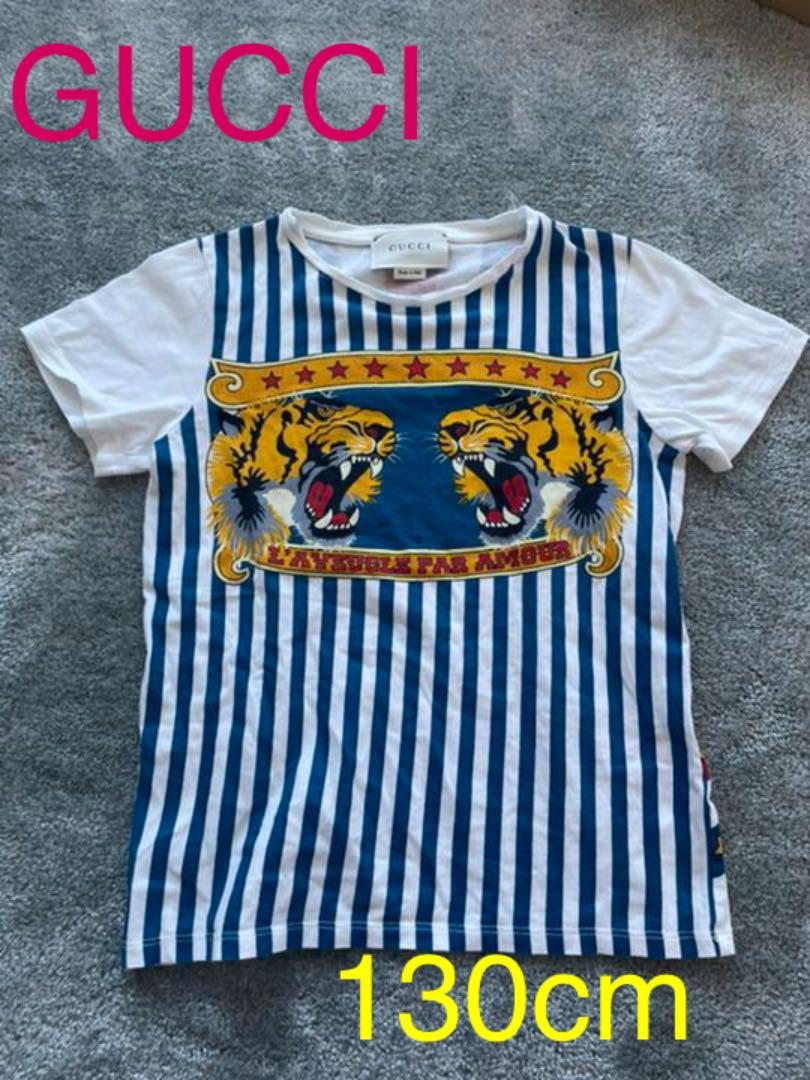 GUCCI グッチ キッズ Tシャツ サイズ8 130cm タイガー | agb.md