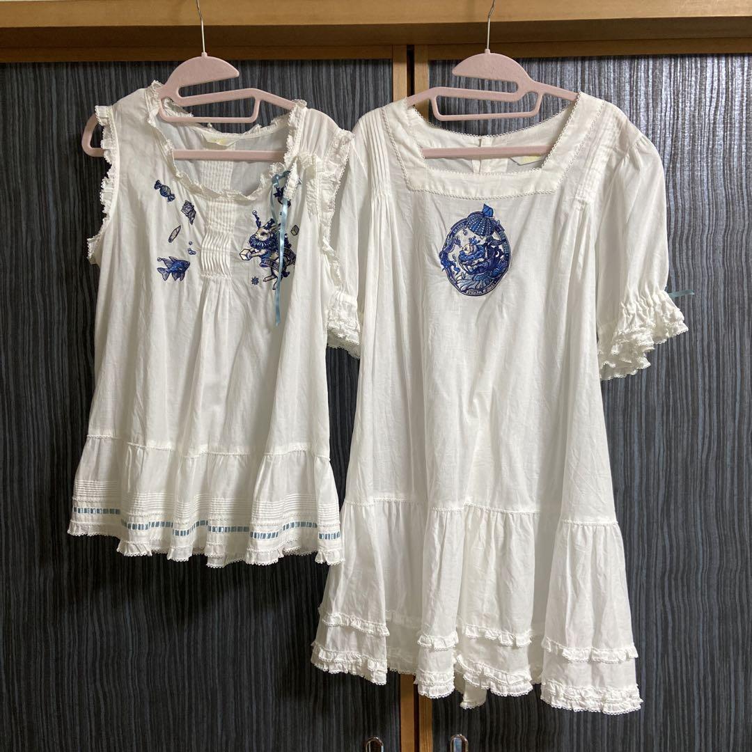 ピンクハウスワンダーザシーブラウスセット