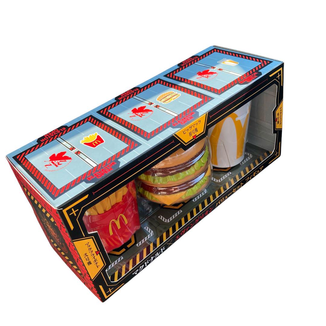未開封　エヴァンゲリオン　マクドナルド　フィギュア 新品未開封 マクドナルド エヴァンゲリオン フィギュア3種セット