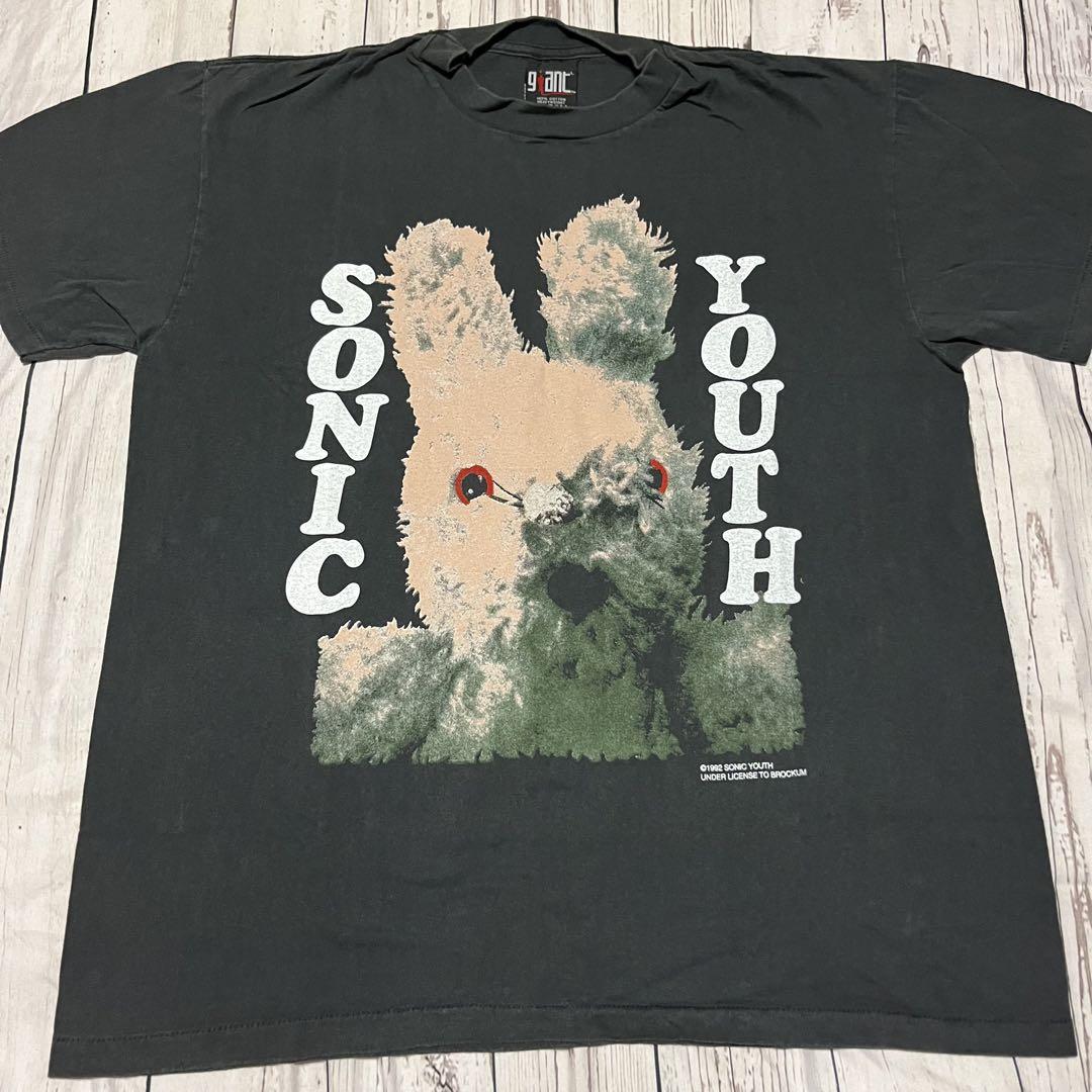 極希少 USA製 Sonic Youth ソニックユース tee Tシャツ 古着