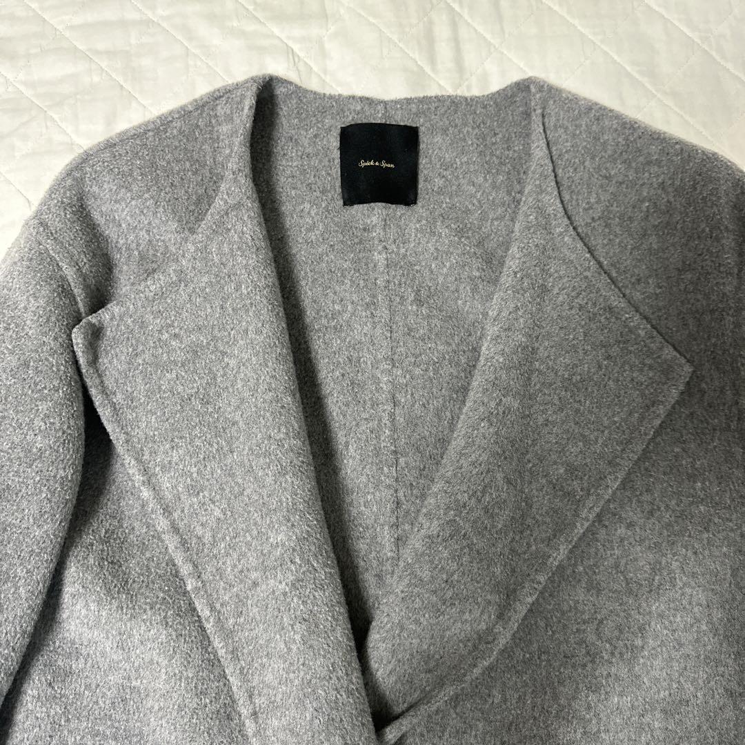 Spic&Span ウールリバーコート