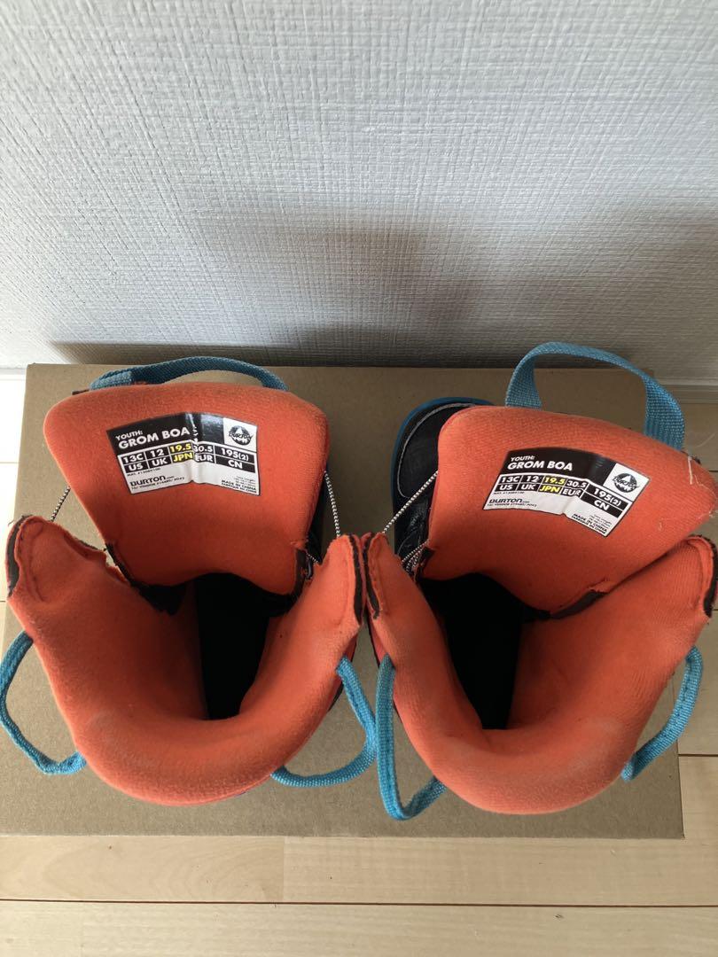 Burton GROM BOA バートンスノーボード　キッズ　ブーツ　19.5