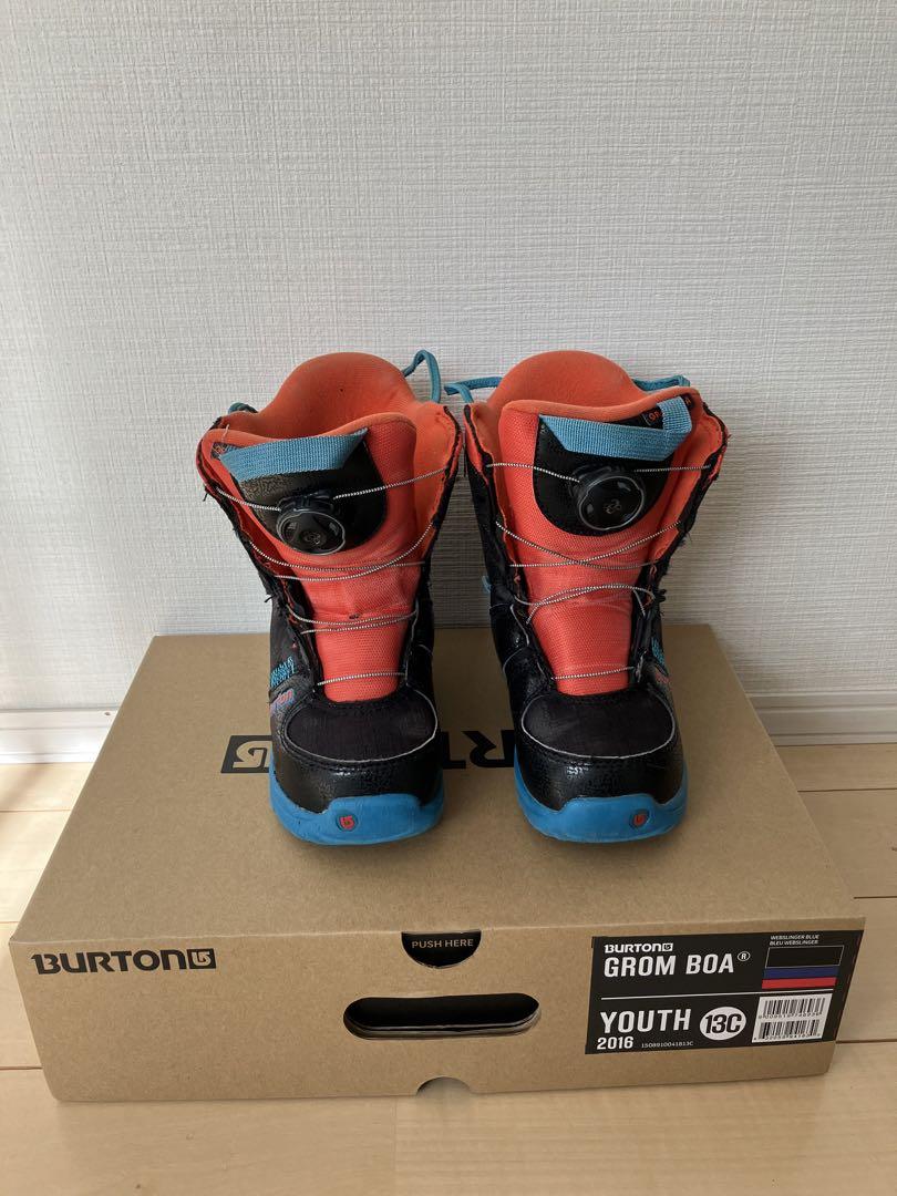Burton GROM BOA バートンスノーボード　キッズ　ブーツ　19.5
