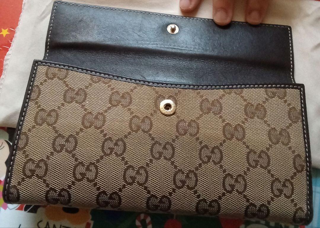 【本日のみ値下げ・早い者勝ち】GUCCIグッチ　長財布ラブリハートGG柄