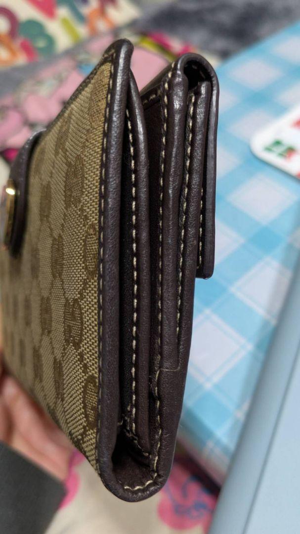 【本日のみ値下げ・早い者勝ち】GUCCIグッチ　長財布ラブリハートGG柄