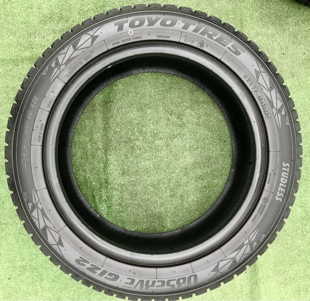 245/50 R18、TOYO TIRES OBSERVE GGZ2、2023年