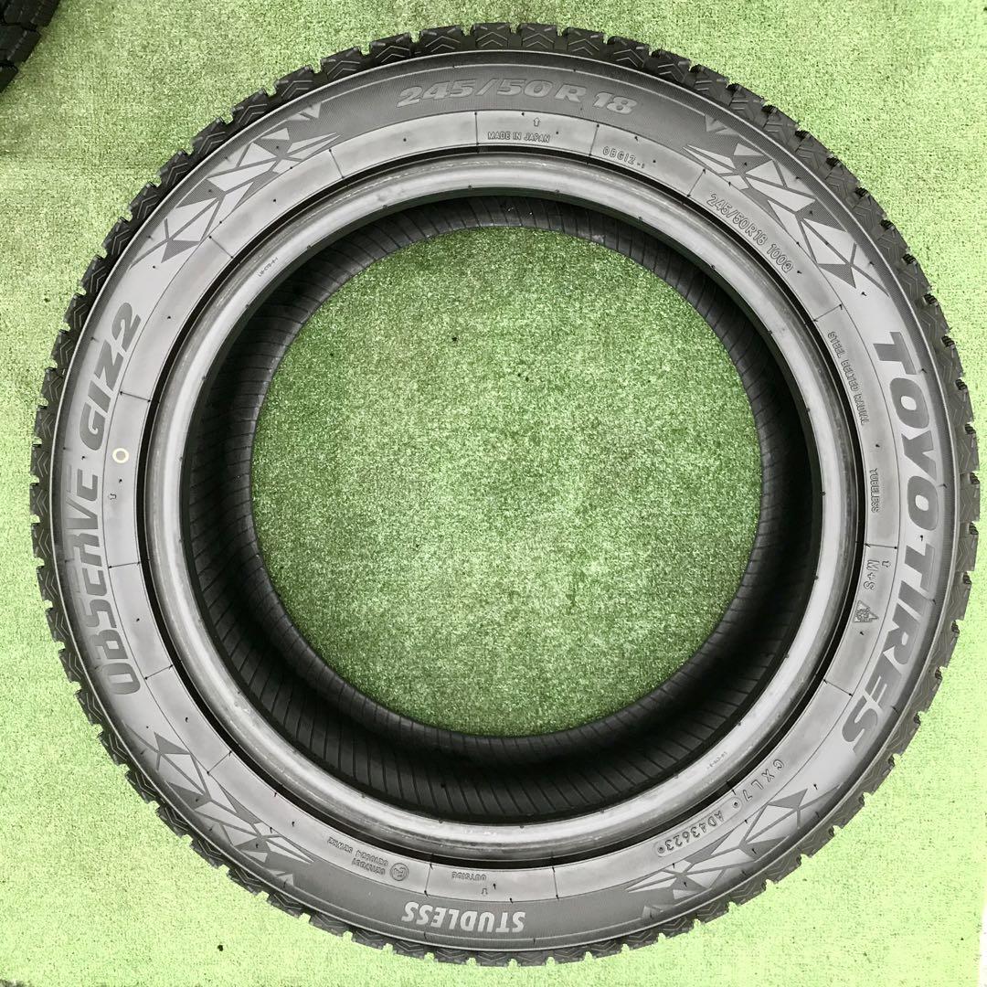 245/50 R18、TOYO TIRES OBSERVE GGZ2、2023年