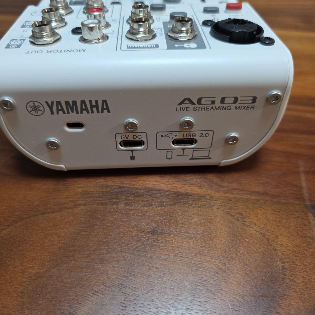 美品♪ Yamaha AG03 MK2 オーディオインターフェイス