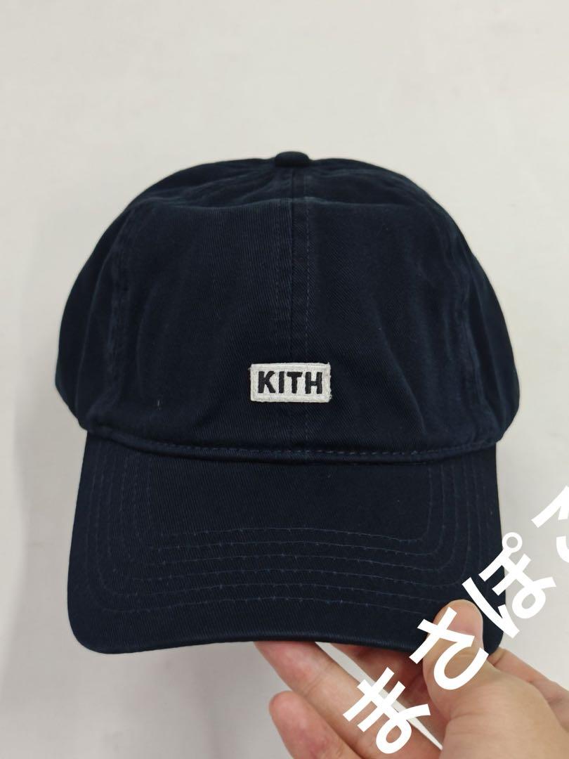 Kith ベースボールキャップ ネイビー