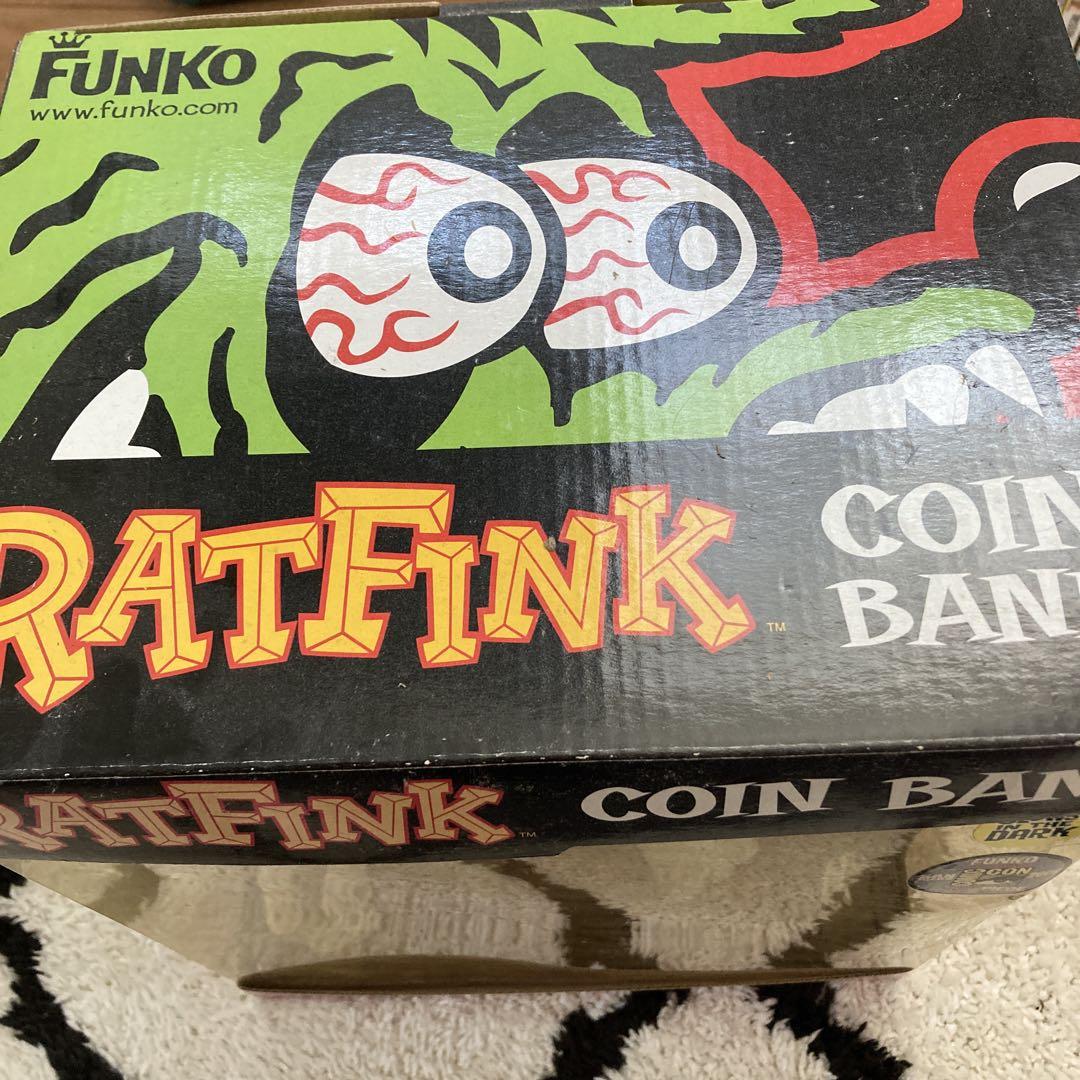 RATFINK ラットフィンク　COINBANK 貯金箱