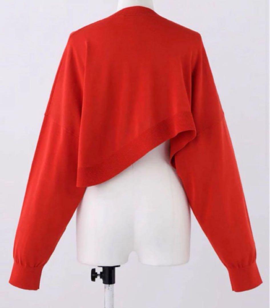 トップス ENFOLD MICRO-MINI CARDIGAN ENFOLD MICRO-MINI CARDIGAN エンフォルド