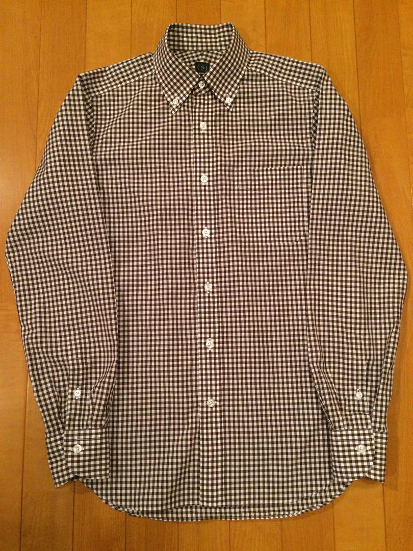 ビームスF ギンガムチェック シャツ