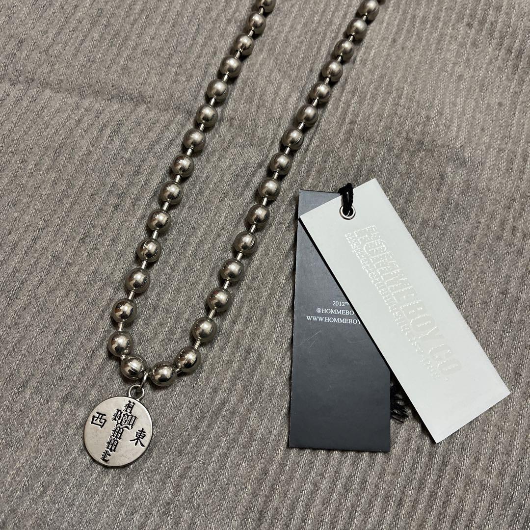 homme boy シルバー ネックレス