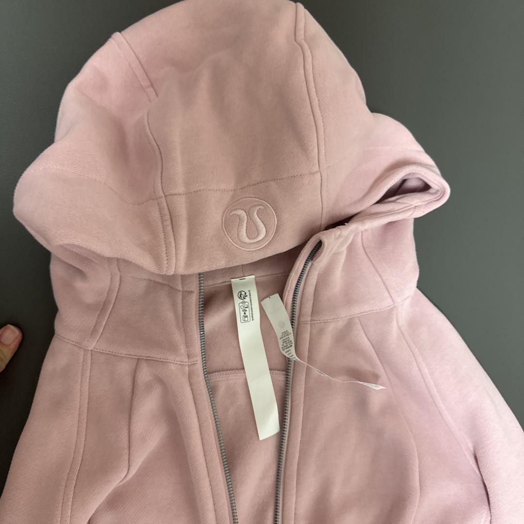 lululemon ルルレモン scuba pink パーカー - メルカリ