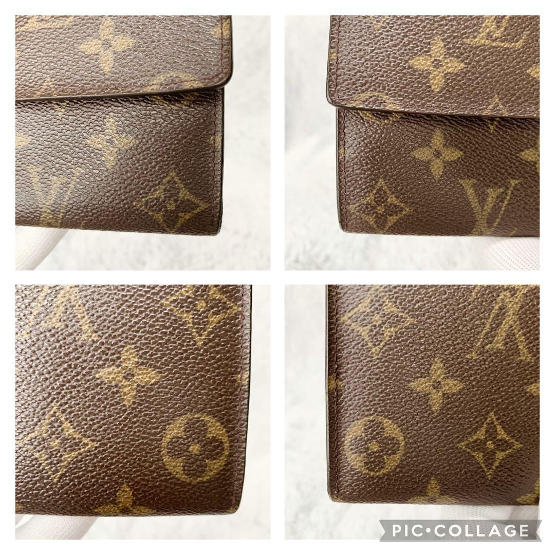 【極美品】ルイ・ヴィトン モノグラム サラ 長財布 M61725 ●