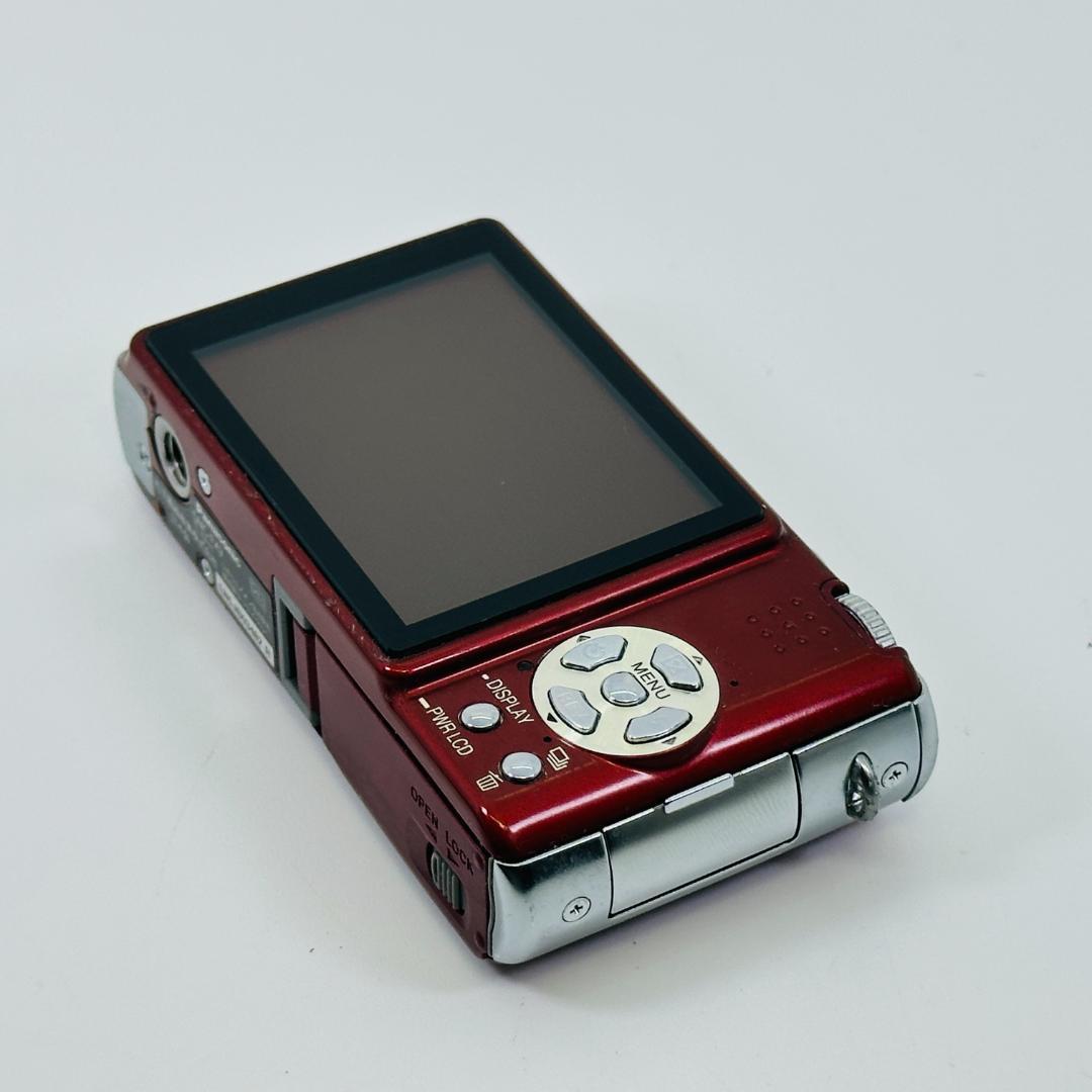 【美品】Panasonic パナソニック LUMIX DMC-FX9　レッド◎