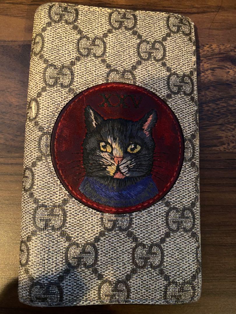 GUCCI ミスティックキャット 長財布 iPhoneケース 猫 ネコ 刺繍 GUCCI ミスティックキャット 長財布 iPhoneケース 猫 ネコ 刺繍