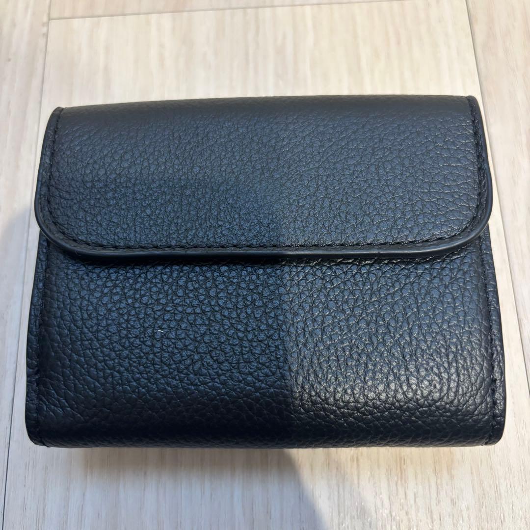 【美品】クロエ 三つ折り財布 コンパクトウォレット マーシー ブラック 【美品】クロエ 三つ折り財布 コンパクトウォレット マーシー ブラック