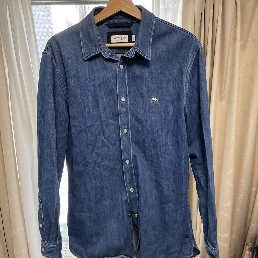 LACOSTE ラコステ メンズ デニムシャツ デニムジャケットus mil