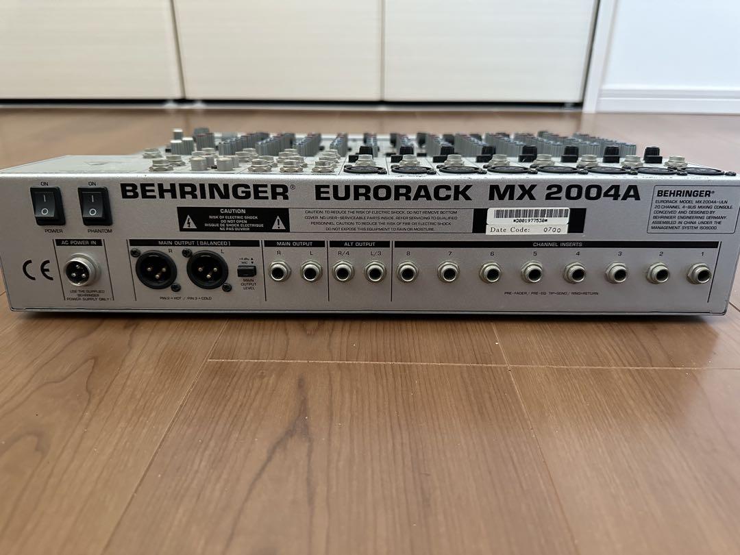 BEHRINGER MX 2004A アナログミキサー