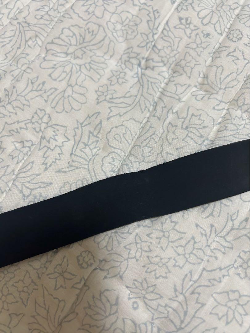 SEA BIG HEART SUEDE BELT(SILVER)