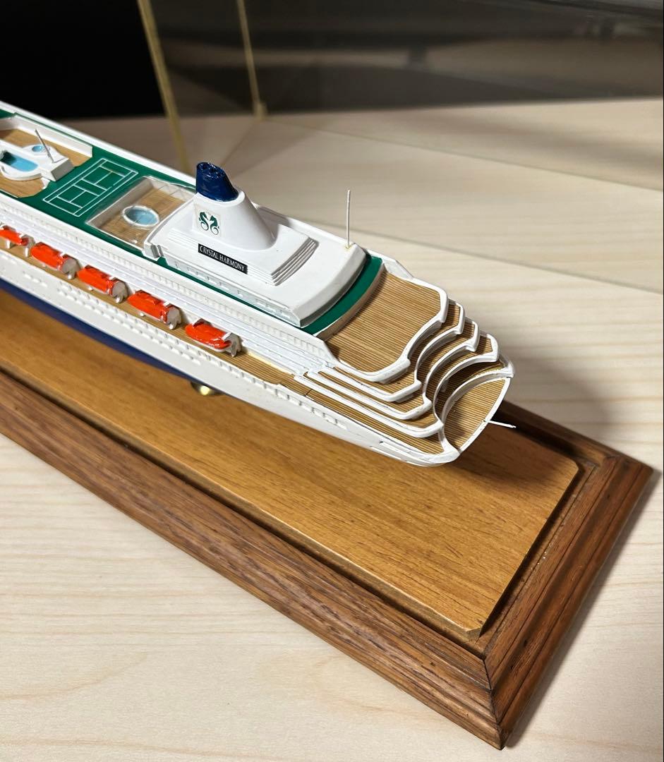 クリスタルハーモニー クルーズ 船 模型 オブジェ クリスタルハーモニー クルーズ 船 模型 オブジェ