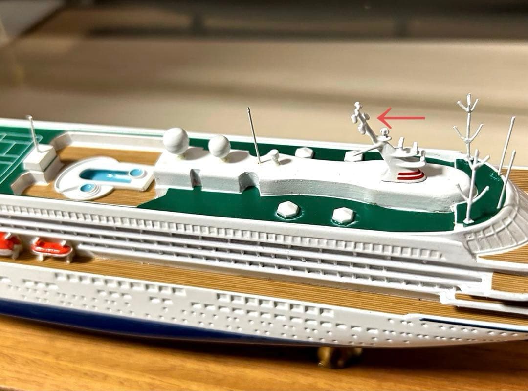 クリスタルハーモニー クルーズ 船 模型 オブジェ クリスタルハーモニー クルーズ 船 模型 オブジェ