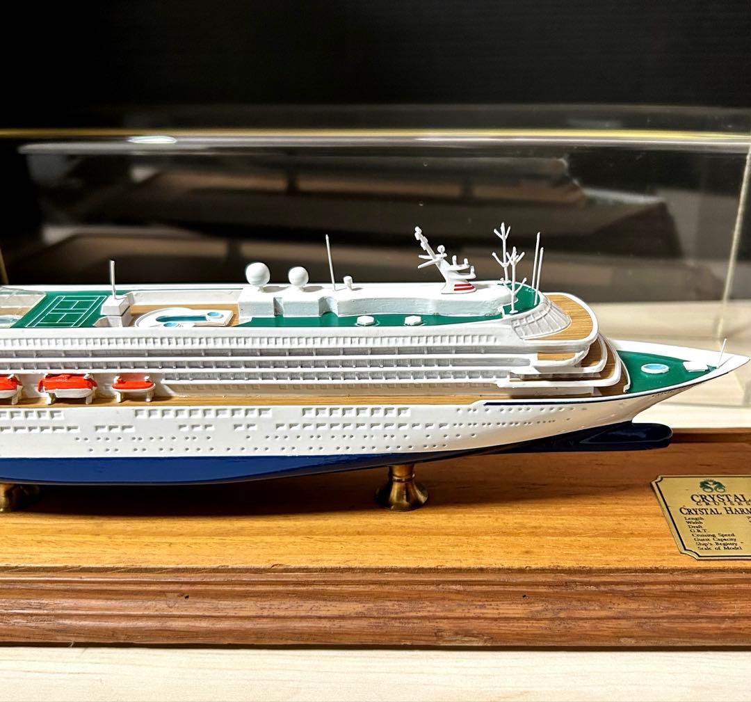 クリスタルハーモニー クルーズ 船 模型 オブジェ クリスタルハーモニー クルーズ 船 模型 オブジェ