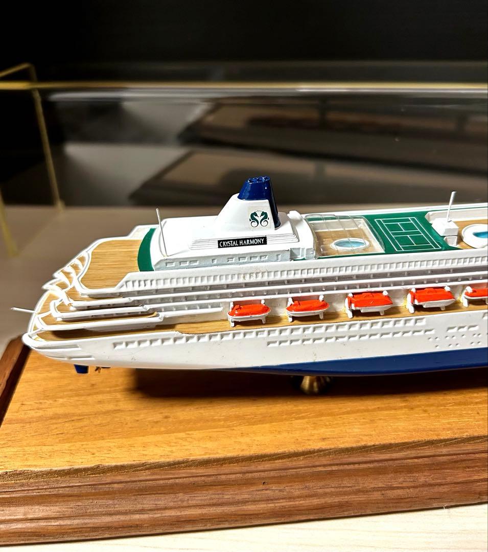 クリスタルハーモニー クルーズ 船 模型 オブジェ クリスタルハーモニー クルーズ 船 模型 オブジェ