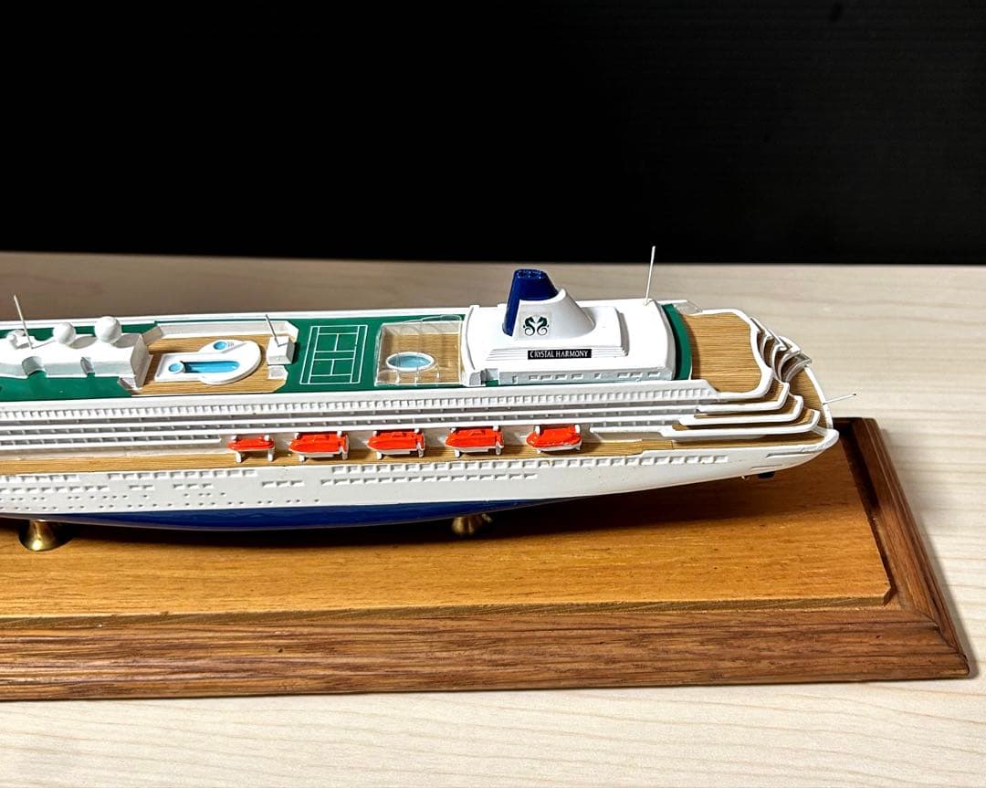 クリスタルハーモニー クルーズ 船 模型 オブジェ クリスタルハーモニー クルーズ 船 模型 オブジェ