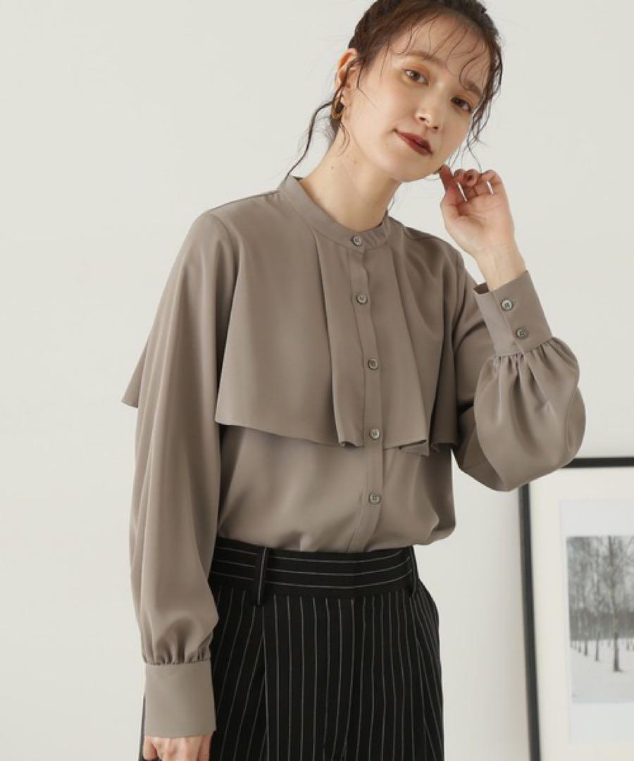 N. Natural Beauty Basic ケープディティール ブラウス