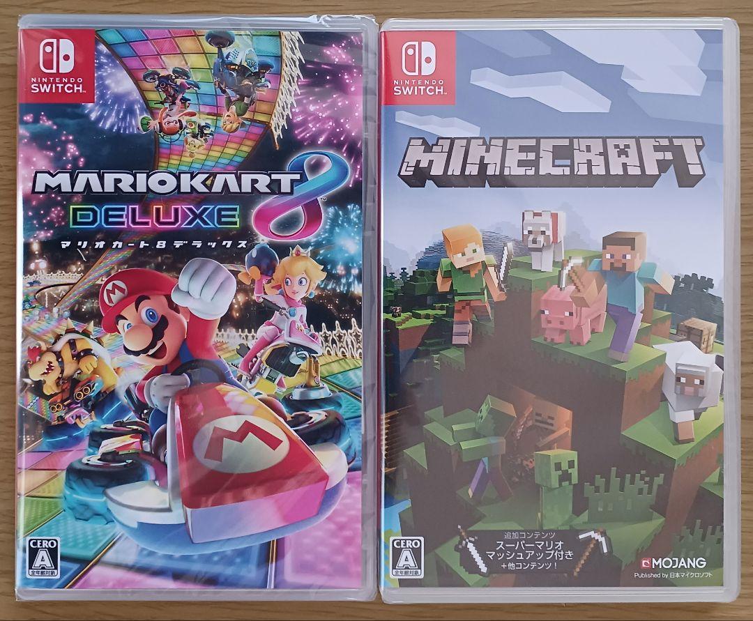 【セット】マリオカート8 デラックス☆新品☆Minecraft(マインクラフト)