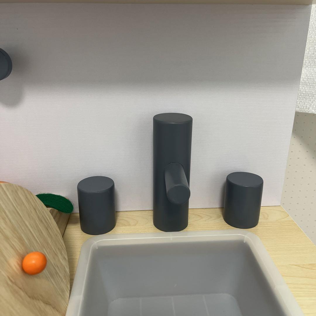 オンラインショップ 木製おままごとセット付⭐︎おままごとキッチン