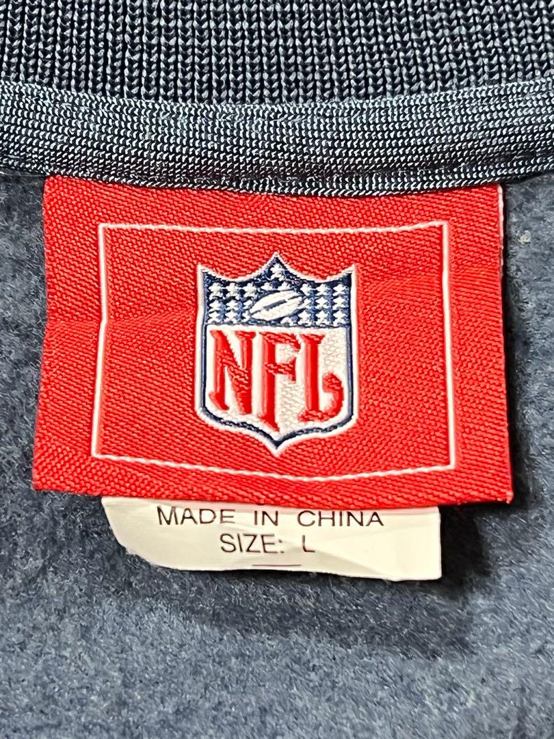 トップブランドのファッション NFL シアトル シーホークス スウェット 裏起毛 ホワイト グレー ウォームアップウェア