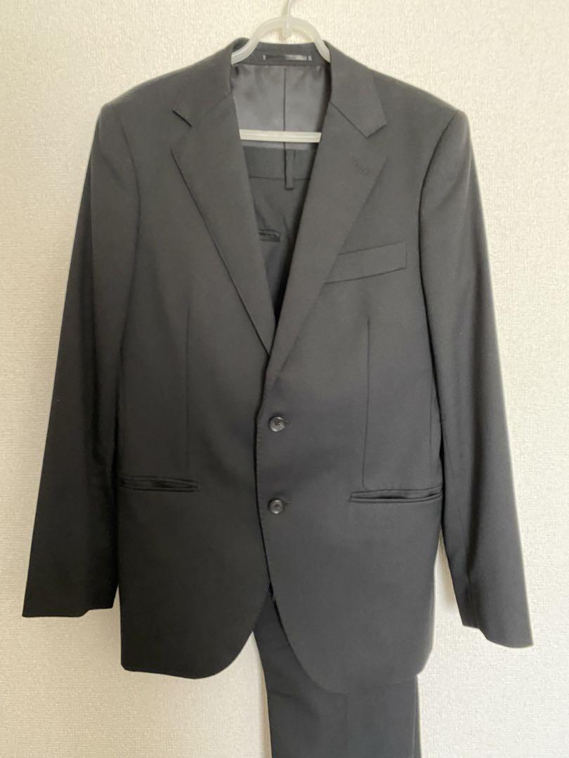 THE 1st. Floor ナノユニバース ブラック スーツ 礼服 セット 黒