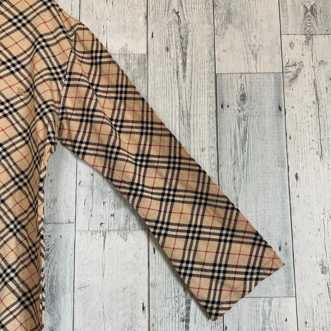 BURBERRY LONDON ノバチェック 長袖カットソー トップス L