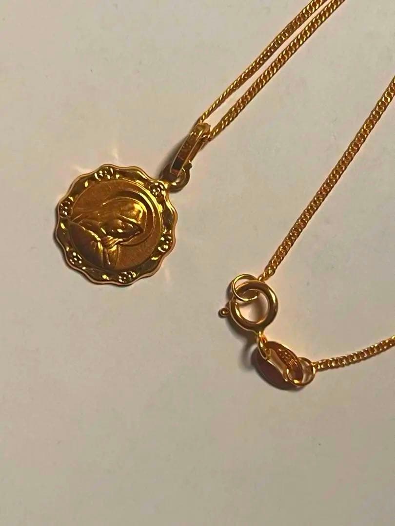 K18金45cm ネックレス K18金45cm ネックレス