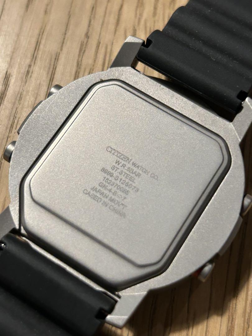CITIZEN AM-1 DIGI TEMP ブラック
