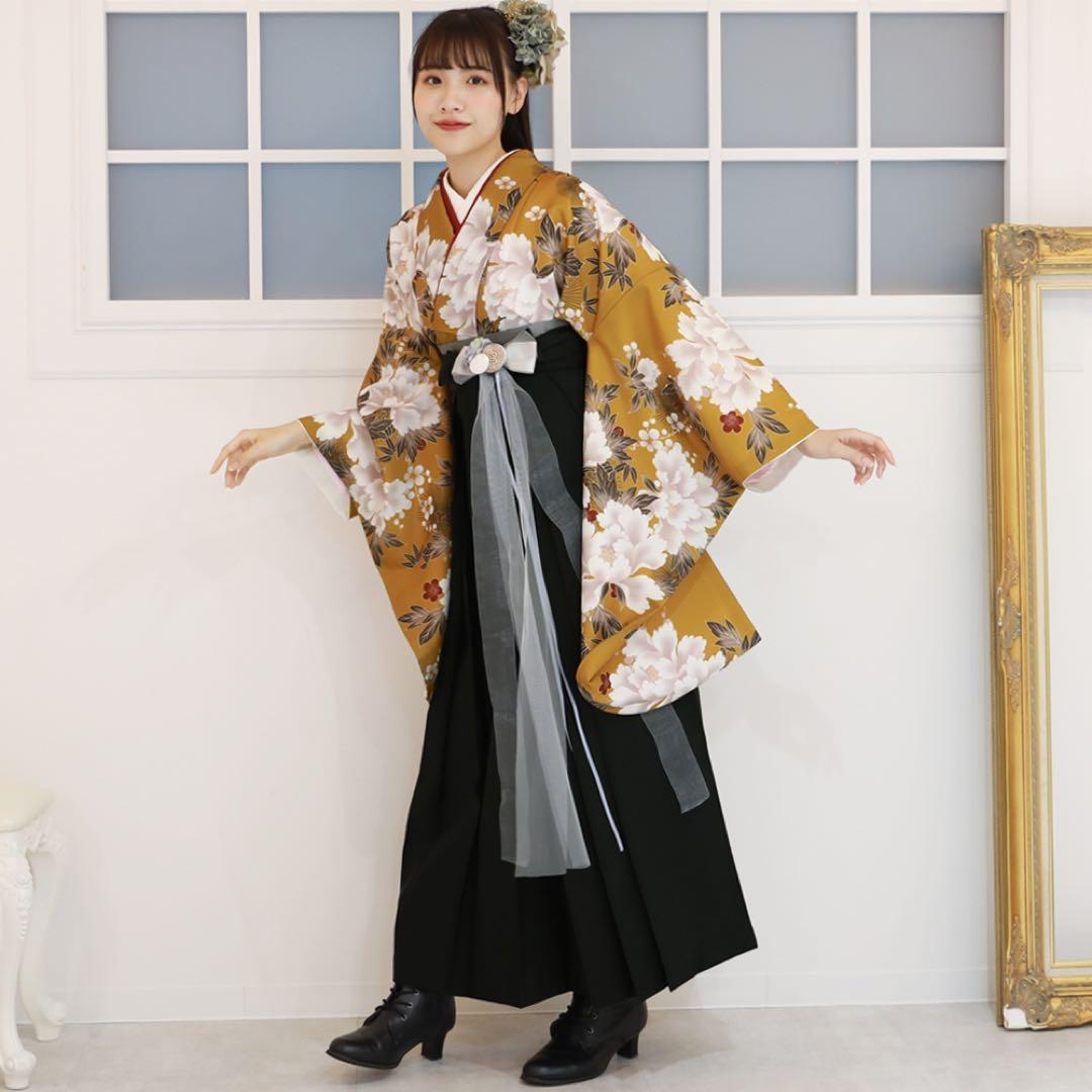 卒業式 袴4点セット大学生 150 160 ll sサイズ523