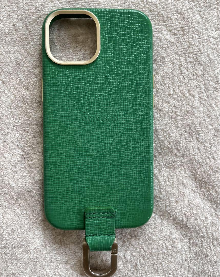 object.io ストラップ カード収納 + iPhone15 ケース