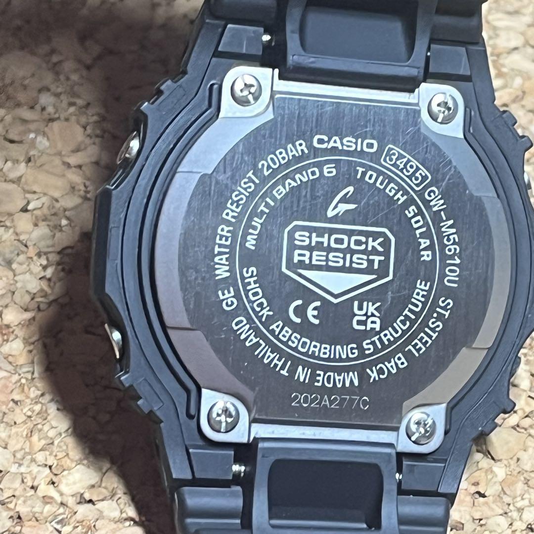 カシオG-SHOCK /GWーM5610Uー1JF電波ソーラー