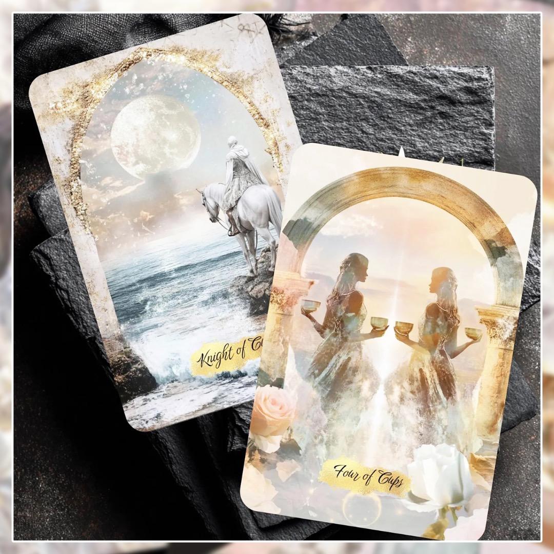 ✨トルコ直輸入✨金縁デッキ!神聖な天界の景色に心が洗われる美麗なタロットカード ✨トルコ直輸入✨金縁デッキ!神聖な天界の景色に心が洗われる美麗なタロットカード
