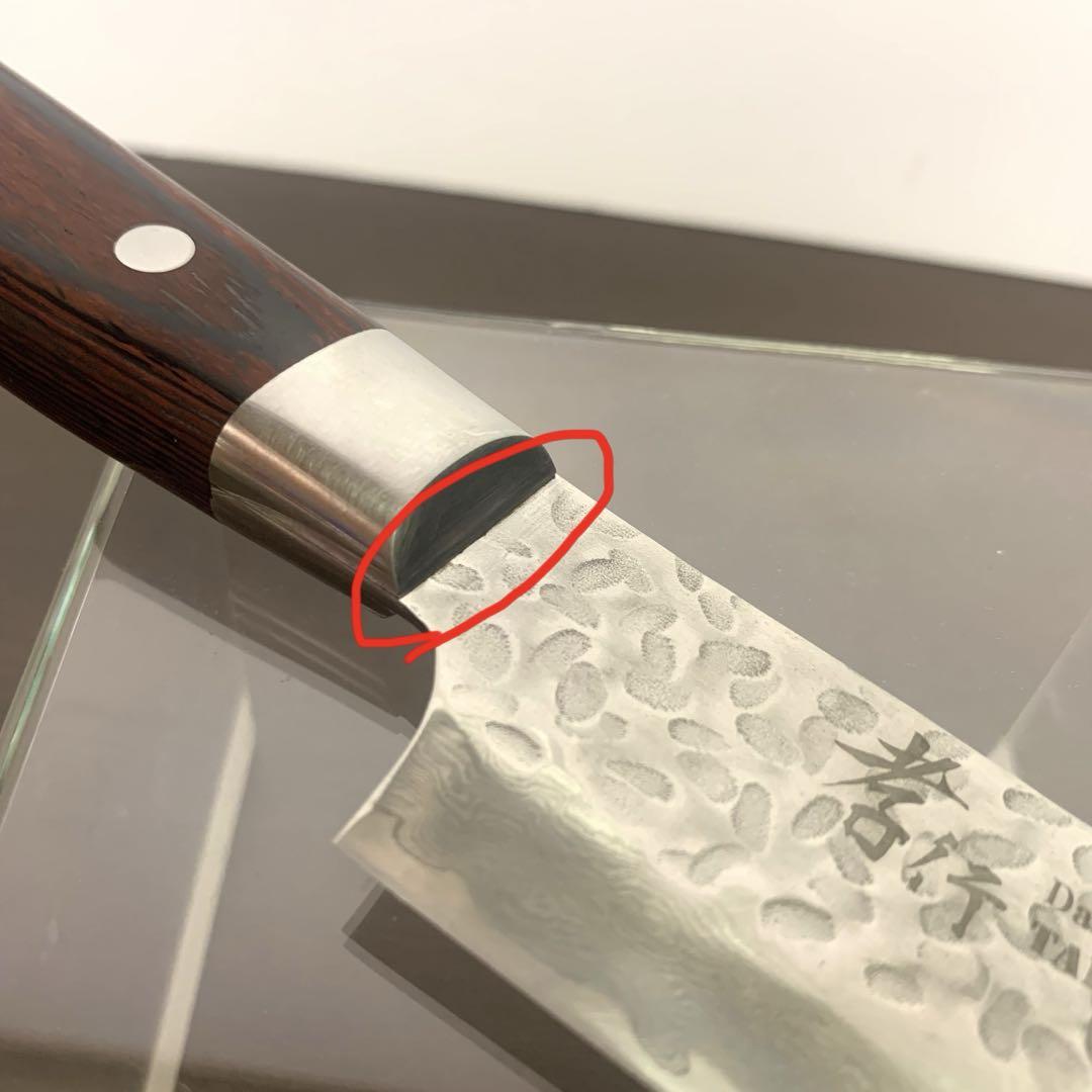 ろ*な様 堺孝行 33層 槌目ダマスカスVG10 筋引 240mm 新品未使用