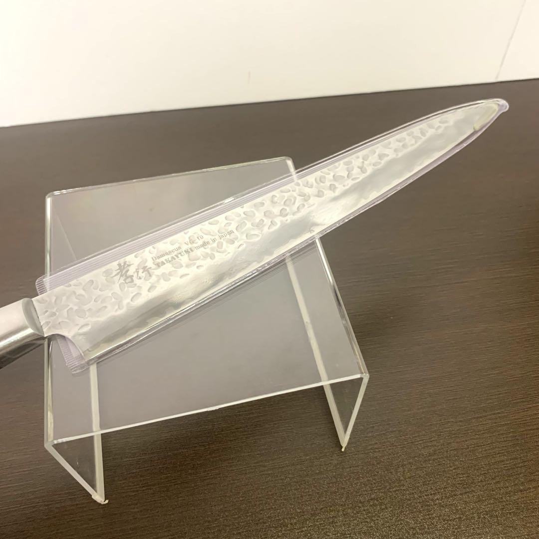 ろ*な様 堺孝行 33層 槌目ダマスカスVG10 筋引 240mm 新品未使用
