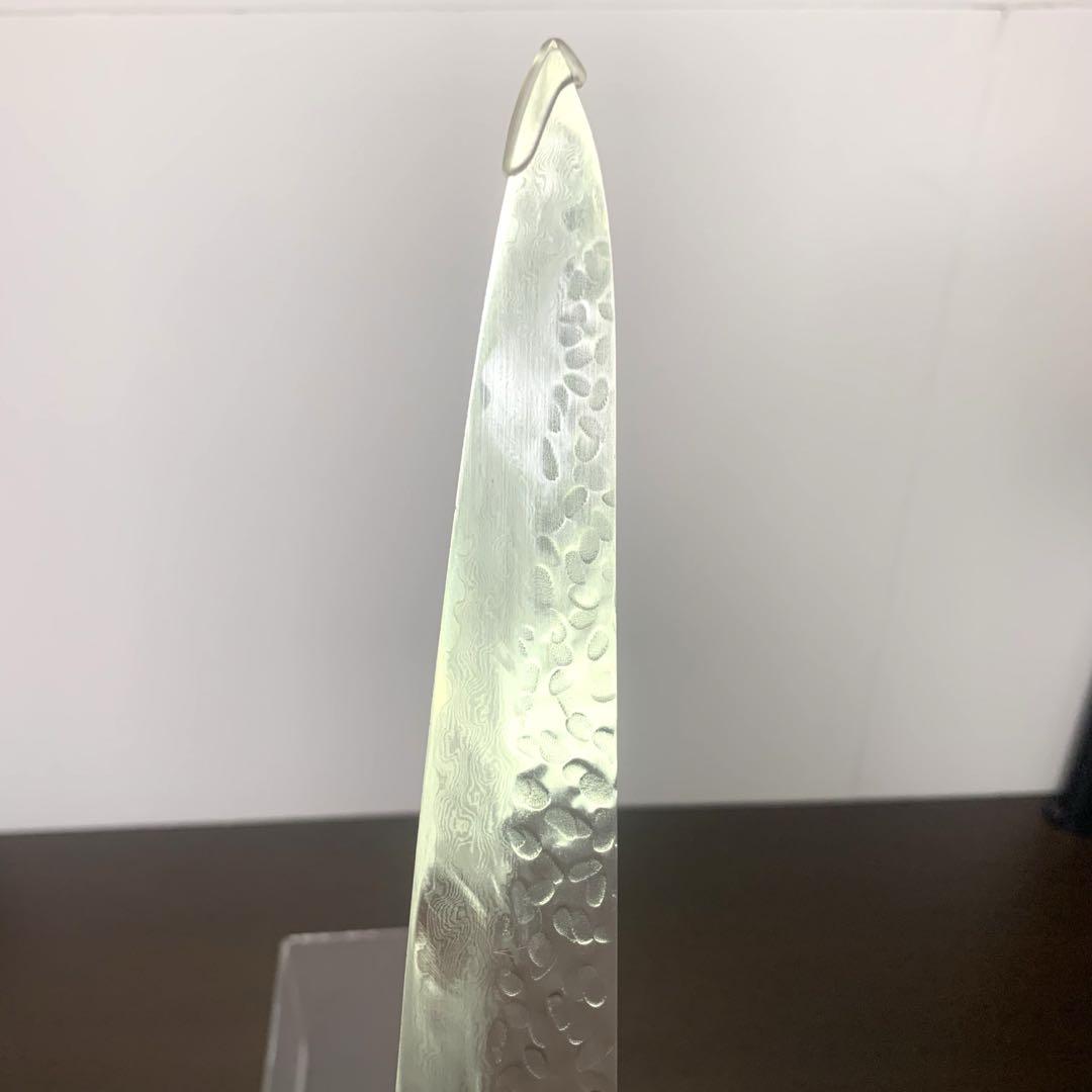 ろ*な様 堺孝行 33層 槌目ダマスカスVG10 筋引 240mm 新品未使用