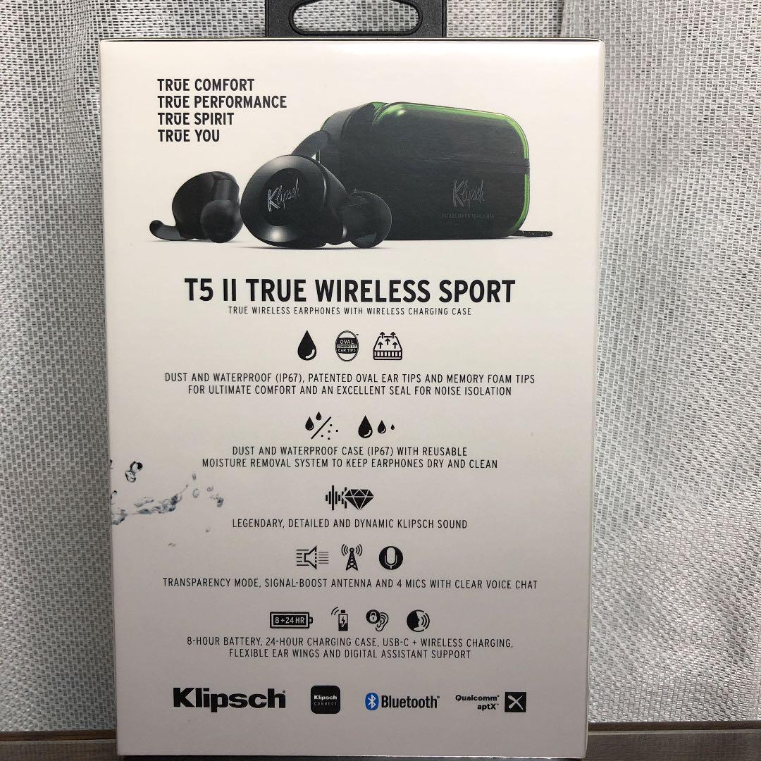 Klipsch T5 TRUE WIRELESS SPORT イヤホン※ 高評価のクリスマス